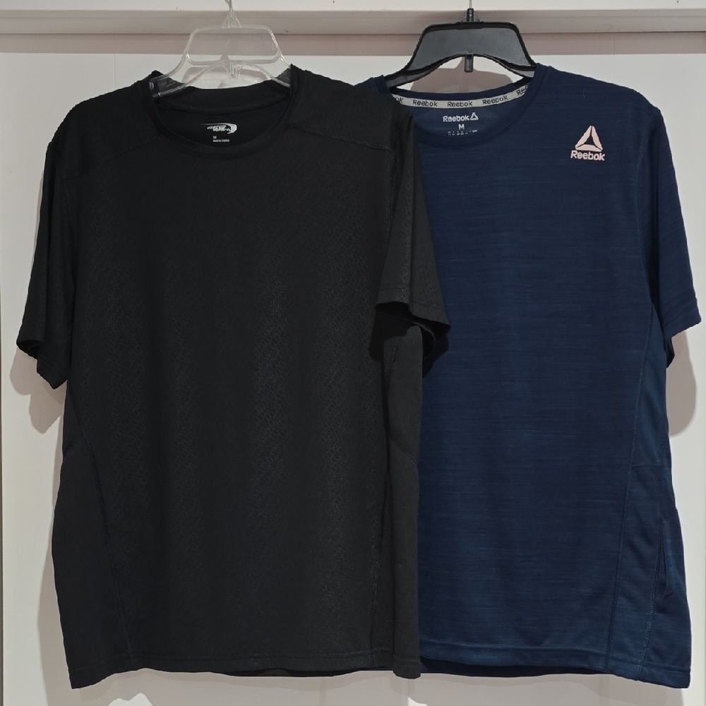 Men’s Short Sleeve Tees — Black & Navy Blue